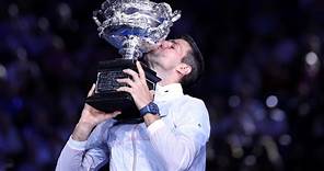 Las tablas después del triunfo de Novak Djokovic en el Australian Open y todos sus números