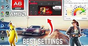 AMD Radeon R4 Graphics Best Gaming Settings Complete Guide (2023)
