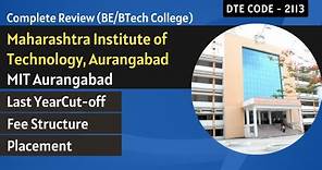 MIT Aurangabad (Review)