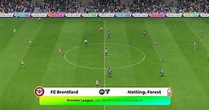 EA Sports FC 24 | Brentford vs Nottingham Forest - Gtech Community Stadium | Gameplay PS5