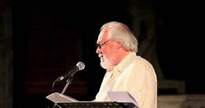 Peter Sinfield reading Epitaph at the Genoa Poetry Festival