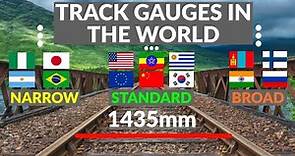 Why Track Gauge Differs Between Countries