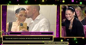 Rosa López, enamoradísima de su novio Iñaki, cuenta si hay planes de boda para este año: “Casi todos los días me lo pide”