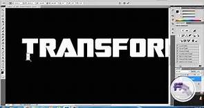 How To Make A Transformers Text Effect Using Photoshop Cs5