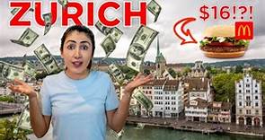 Is Zurich the MOST EXPENSIVE City for Tourists?!?