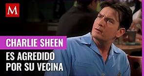 Charlie Sheen protagoniza escándalo con una vecina que intentó estrangularlo