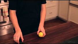 How to Make Lemon Twists