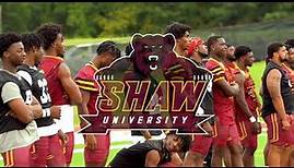 Shaw University - Preseason Football Camp 2023