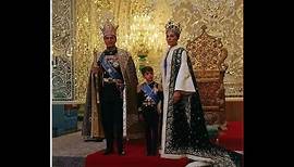 Der Schah von Persien. King of Persia Reza Pahlavi