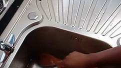 Person Shows How to Deep Clean Wooden Spoons