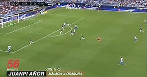 Juanpi Añor / Gol / Málaga 1 - 1 Osasuna