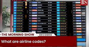 What are airline codes?
