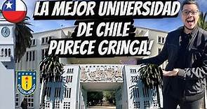🔥 PARECE una UNIVERSIDAD GRINGA pero es en CONCEPCIÓN CHILE 🇨🇱 Es INCREIBLE!! 😱 UDEC 🇨🇱