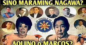 ANG 16 NA NAGING PRESIDENTE NG PILIPINAS | Lists of 16 President of the Philippines