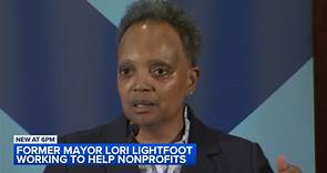 Former Chicago Mayor Lori Lightfoot launches organization to help community nonprofits