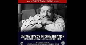 Dmitry Bykov in Conversation