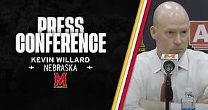 Maryland Men's Basketball | Kevin Willard Postgame Press Conference | Nebraska