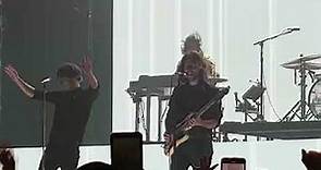 Phoenix - Final act + 1901(Thomas Mars goes to chat with the audience).Live. Los Angeles, 07.08..23