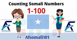 Somali Numbers 1-100 (counting Somali numbers with pronounciation)