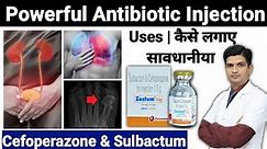 Cefoperazone & sulbactum for injection | Zostum injection