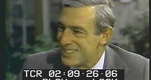 John Weitz interview, 1977