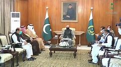Saudi envoy, IIUI director meets Pakistan President Alvi