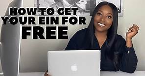 How To Get Your EIN (Employer Identification Number) For Your Business For FREE