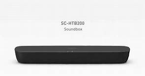 Soundbox Panasonic HTB200: design compatto, suono potente