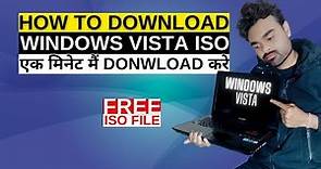 Windows Vista ISO File Free Download