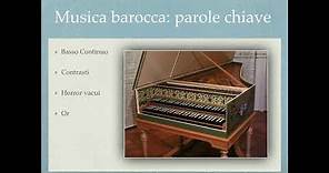 La musica barocca