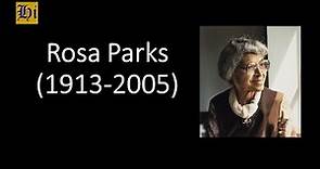 Rosa Parks | Biografía breve