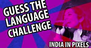 Guess the Indian Language from the Song Challenge