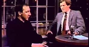 Pete Townshend on David Letterman - 1985