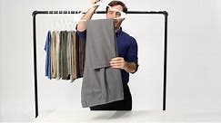 How to Hang Your Dress Pants with the Savile Row Fold | Bonobos