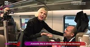 Antonella Elia, in viaggio verso Sanremo - Citofonare Rai2 04/02/2024