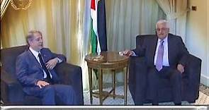 President Abbas receives head of the Lebanese Phalange Party Amin Gemayel