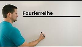 Fourierreihe, an und bn berechnen, Beispiel mit Gerade, Fourier-Analyse | Mathe by Daniel Jung