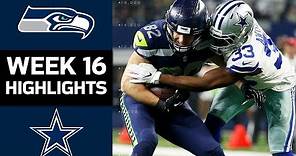 Seahawks vs. Cowboys | NFL Week 16 Game Highlights