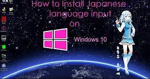 How to type in Japanese on Windows 10
