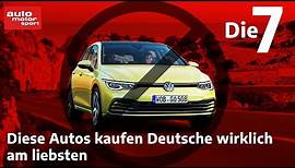 Dienstwagen vs. Privatauto: Diese 7 Autos kaufen Deutsche wirklich am liebsten | auto motor & sport