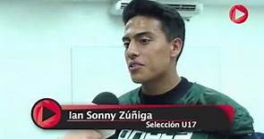 Sonny Zuñiga Seleccionado U17 de ONEFA cumple un sueño