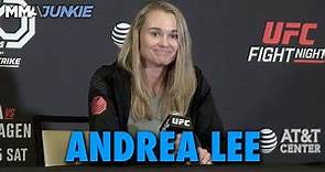 Andrea Lee Happy to See Alexa Grasso Win UFC Title: 'It's Good for the Sport' | UFC on ESPN 43