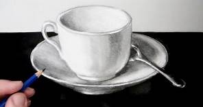 How to Draw a Still Life: A Cup and Saucer