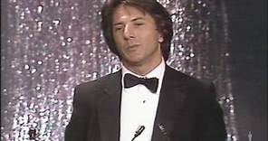 Dustin Hoffman winning Best Actor for "Kramer vs. Kramer"