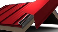 How to Install Standing Seam Metal Roofing - Box Rake Trim.