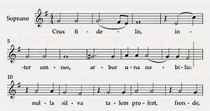 CRUX FIDELIS - Soprano - King John IV of Portugal