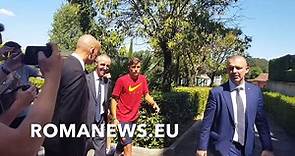 Luca Pellegrini a Villa Stuart per l'infortunio al crociato - Video Dailymotion