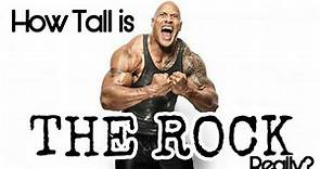 How Tall is Dwayne Johnson "The Rock" Really? Real Height of Dwayne Johnson "The Rock"?