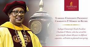 Tuskegee University Special Announcement