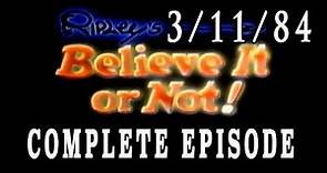 "Ripley's Believe It or Not!" (1984) - Jack & Holly Palance Season Two Episode